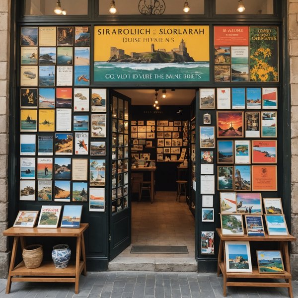 Trouvez l'Affiche Idéale à Biarritz : Guide des Meilleures Boutiques pour Souvenirs Uniques - Pays Basque Tourisme